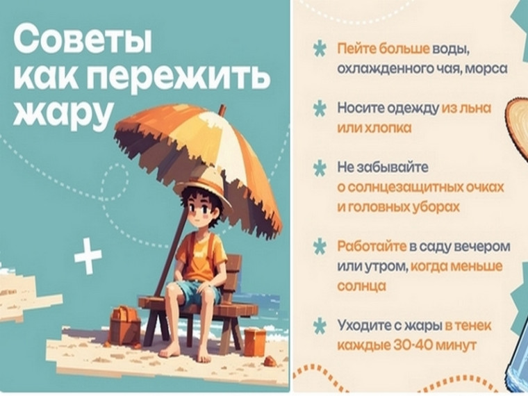 Как пережить жару. Как пережить жару.